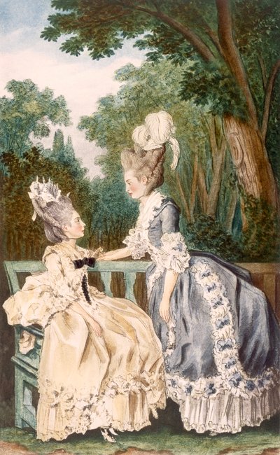Abito da mattina per signore, 1771 da Louis Carrogis dit Carmontelle